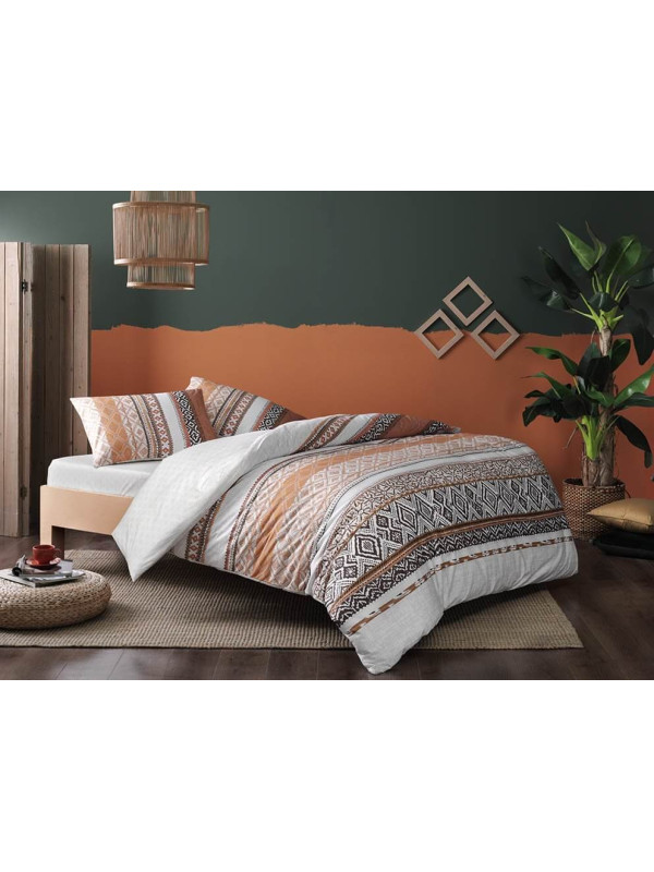 Постельное белье Tac Daria taba ранфорс евро