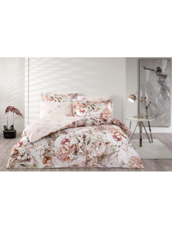 Постельное белье Tac Giardini pudra сатин digital евро