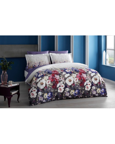 Постельное белье Tac Desire lilac сатин digital евро