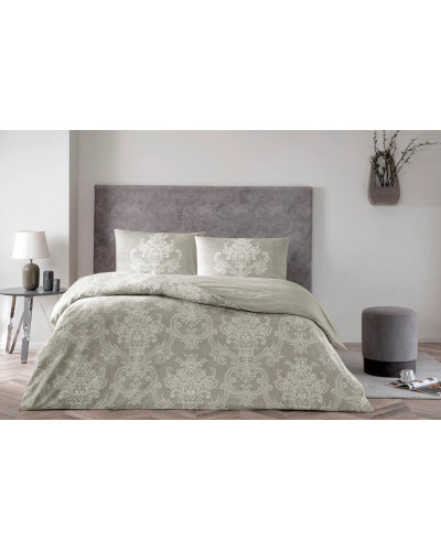 Постельное белье Tac Chevy gri ранфорс евро