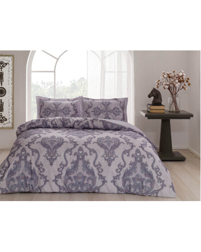 Постельное белье Tac Selby mor сатин евро