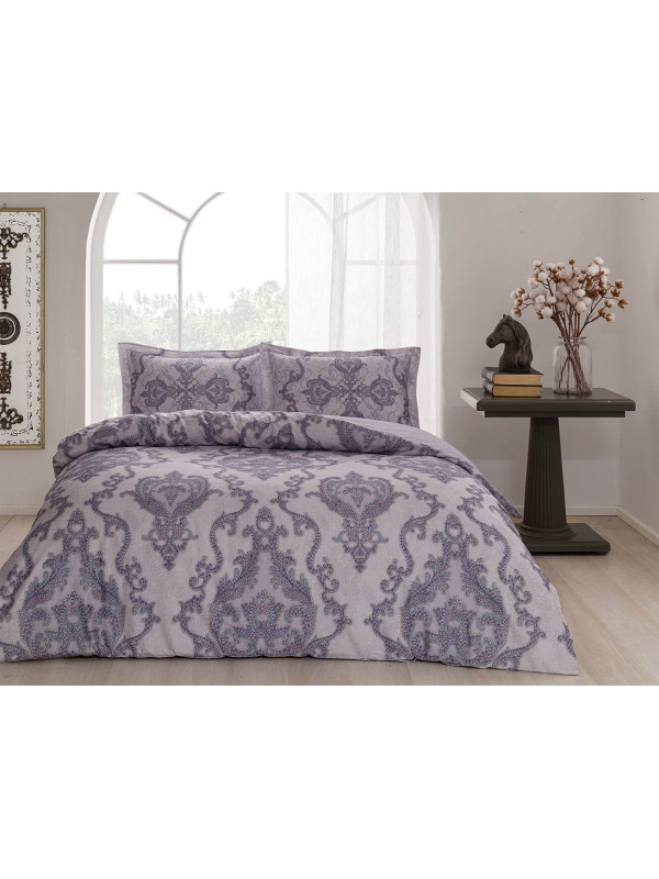 Постельное белье Tac Selby mor сатин евро