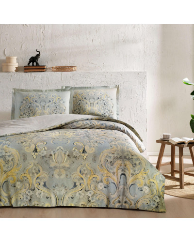 Постельное белье Tac Giselle krem сатин евро