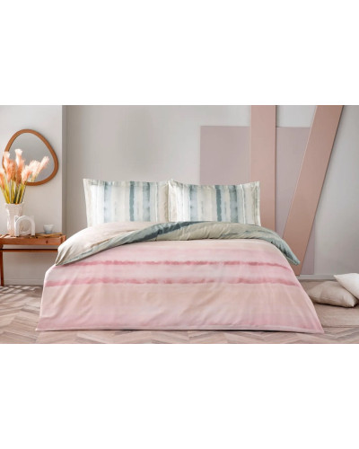 Постельное белье Tac Neil pembe сатин евро