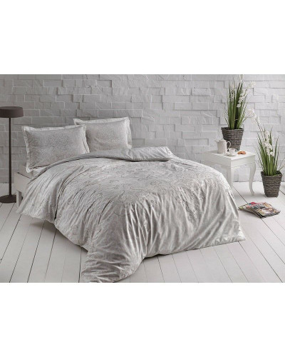 Постельное белье Tac Castillo krem сатин полуторное