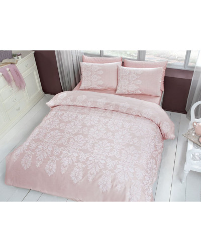 Постельное белье Tac Esther pudra сатин полуторное