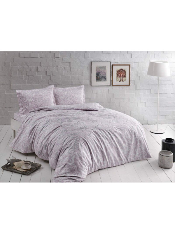 Постельное белье Tac Castillo lila сатин полуторное