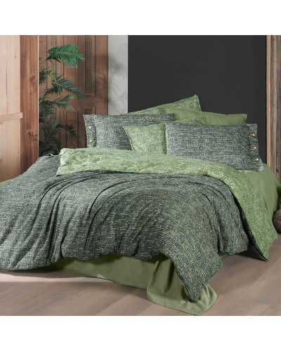 Постельное белье Sarev Glamis yesil фланель евро
