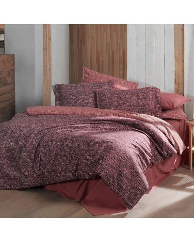 Постельное белье Sarev Glamis bordo фланель евро
