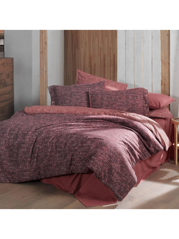 Постельное белье Sarev Glamis bordo фланель евро