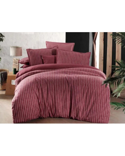 Постельное белье Sarev Sandro bordo фланель евро