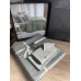 Постельное белье Sarev Monochrome smoke green делюкс сатин 300TC евро