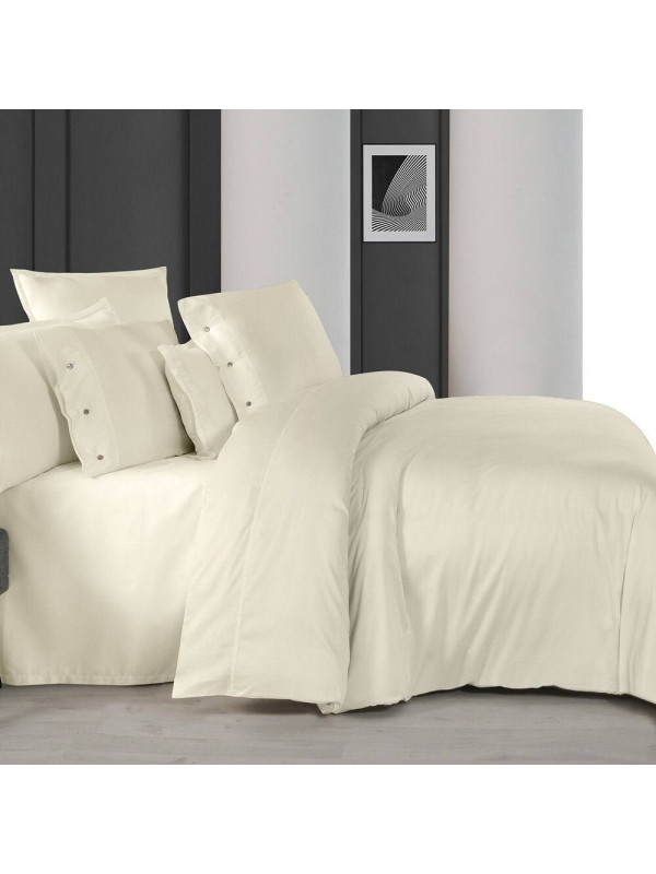 Постельное белье Sarev Monochrome ecru делюкс сатин 300TC евро