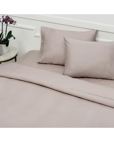 Постільна білизна Tivolyo Home Casual kahve делюкс сатин євро