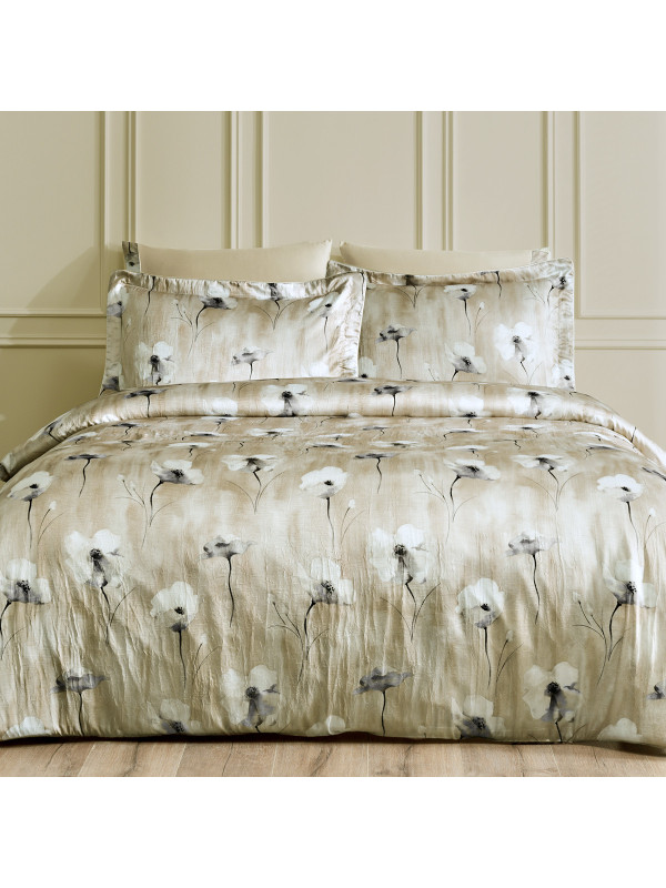 Постельное белье Tivolyo Home Ditsy sari делюкс сатин жатый шёлк евро