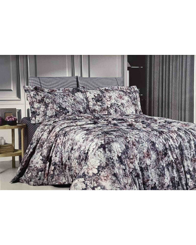 Постельное белье Maison D'or Yolanda light purple тенсел евро