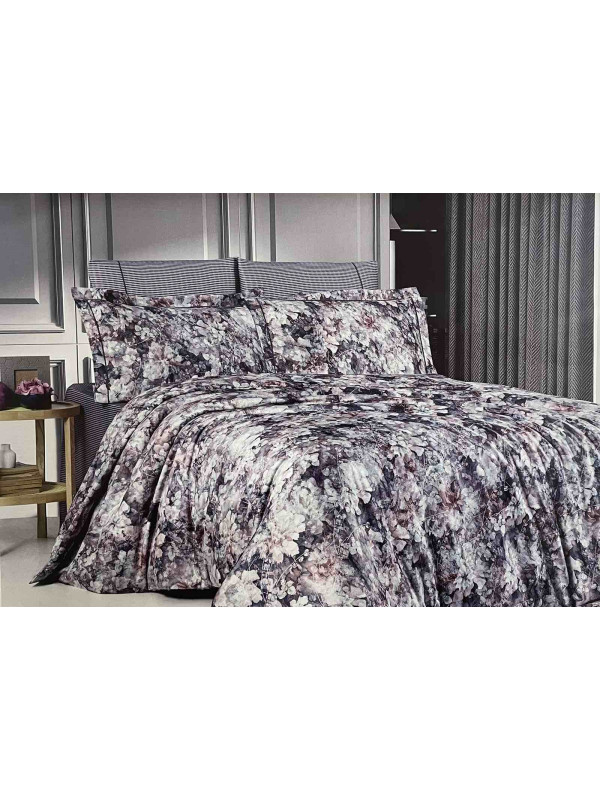 Постельное белье Maison D'or Yolanda light purple тенсел евро