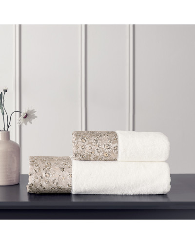 Набор полотенец Tivolyo Home Mari bej 50x100; 75x150