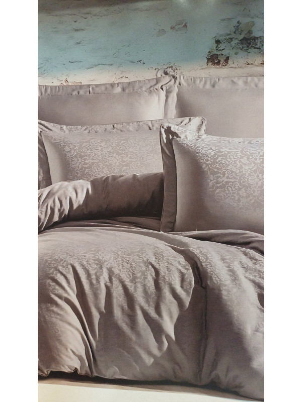 Постельное белье Prima casa Sarmasik gri жаккард  евро