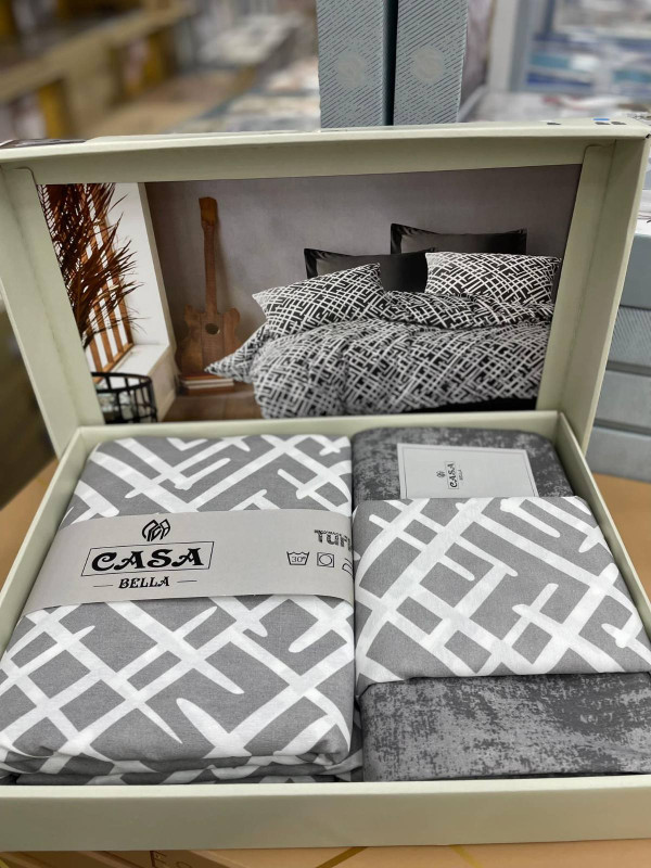 Постельное белье Casa bella v30 ранфорс евро