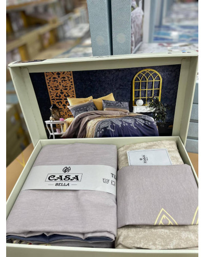 Постельное белье Casa bella v31 ранфорс евро