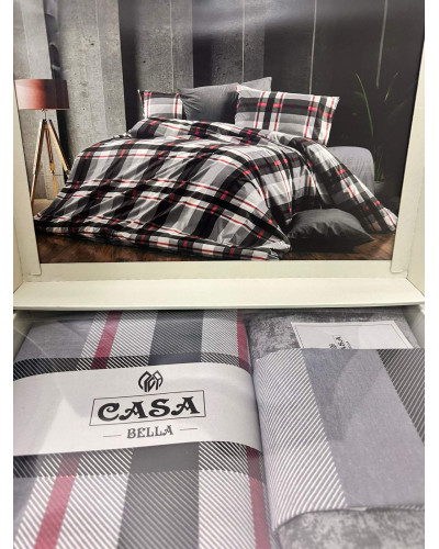 Постельное белье Casa bella v35 ранфорс евро