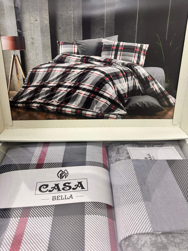 Постельное белье Casa bella v35 ранфорс евро