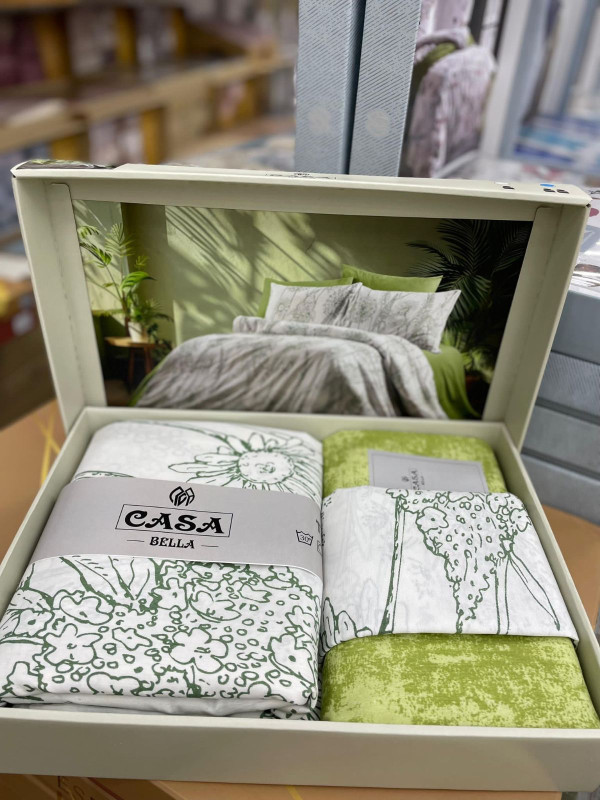 Постельное белье Casa bella v39 ранфорс евро