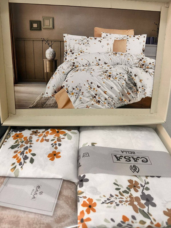 Постельное белье Casa bella v41 ранфорс евро