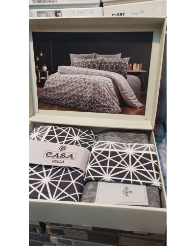 Постельное белье Casa bella v44 ранфорс евро