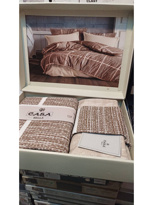 Постельное белье Casa bella v46 ранфорс евро