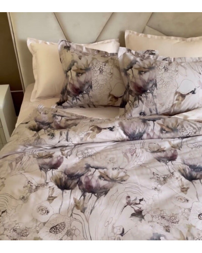 Постільна білизна Issimo Home Viola сатин digital сімейний