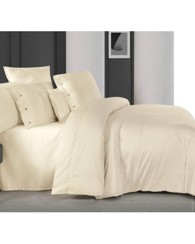 Постельное белье Sarev Monochrome cream делюкс сатин 300TC евро