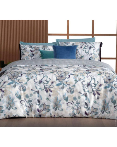 Постельное белье Sarev Uliana yesil делюкс сатин 300ТС евро