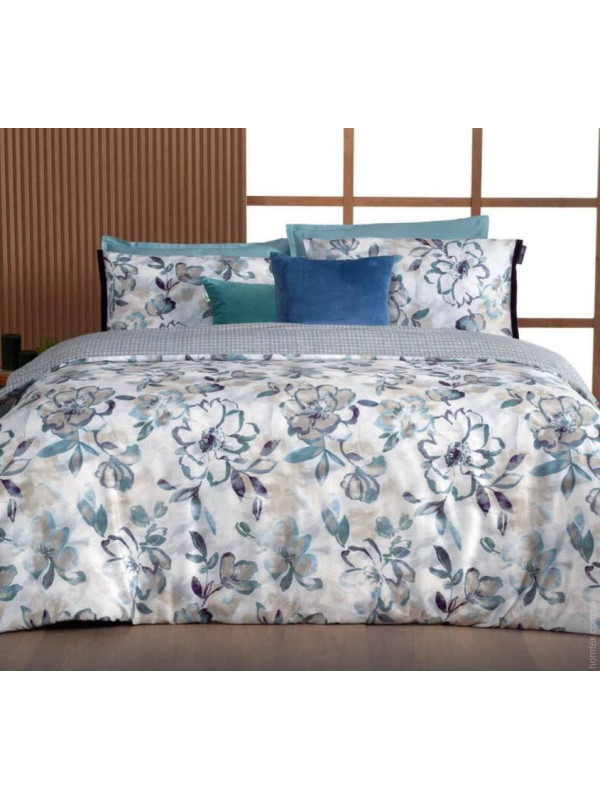 Постельное белье Sarev Uliana yesil делюкс сатин 300ТС евро