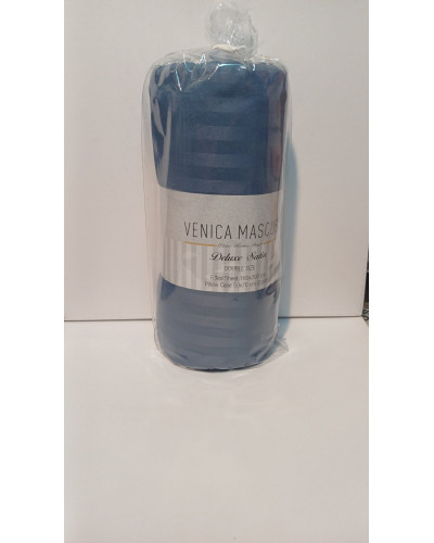 Простынь сатиновая Venica mascuse v8 160x200 +наволочки 2-50x70