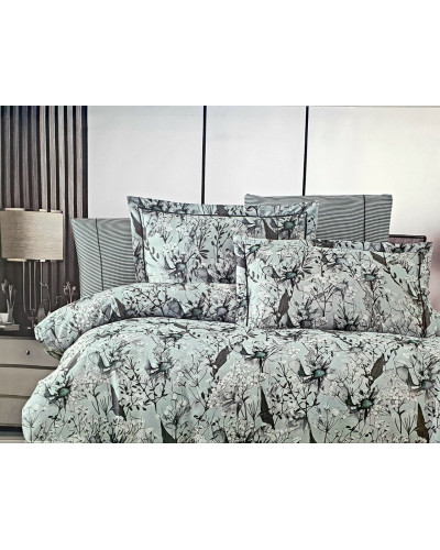 Постельное белье Maison D'or Napoli green тенсел евро