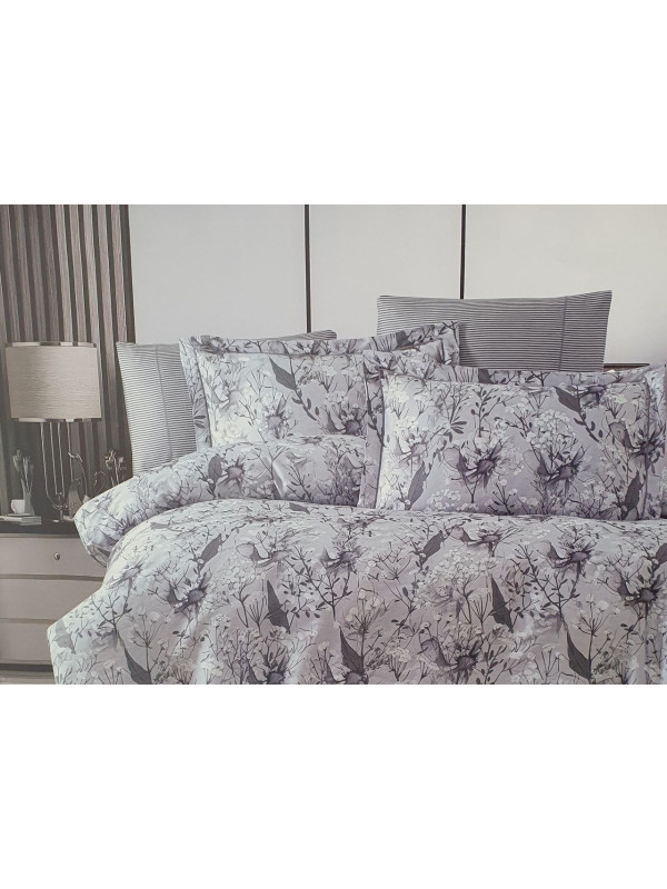 Постельное белье Maison D'or Napoli grey тенсел евро