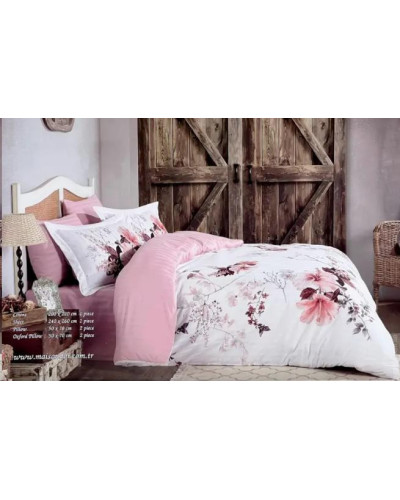 Постельное белье Maison D'or Alita rose сатин евро