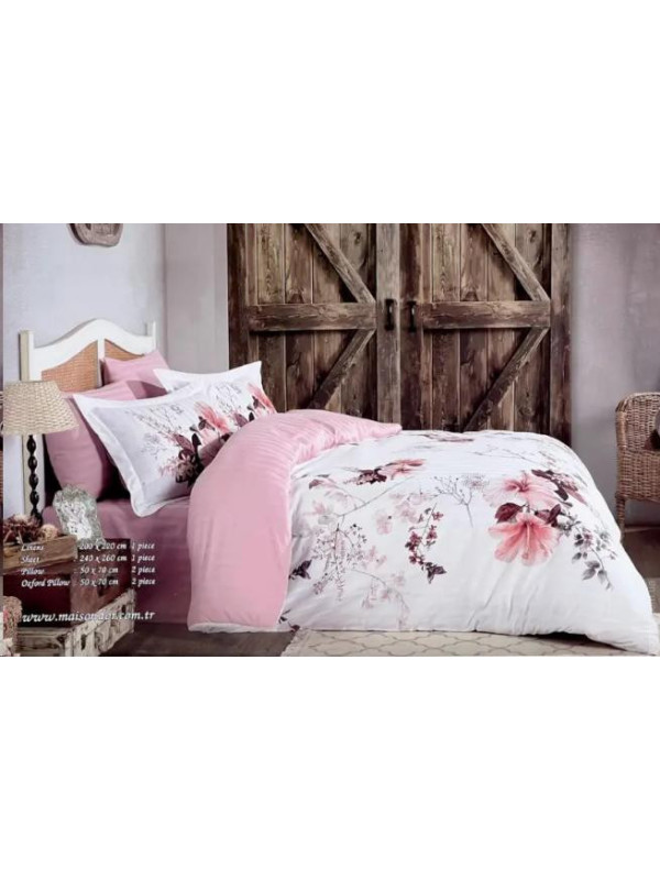 Постельное белье Maison D'or Alita rose сатин евро
