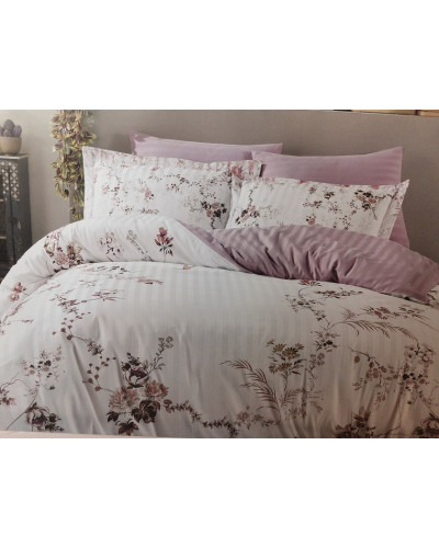 Постельное белье Maison D'or Chanel lilac сатин евро