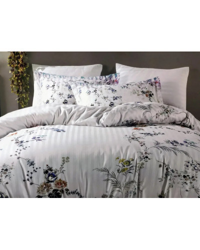 Постельное белье Maison D'or Chanel multicolor сатин евро