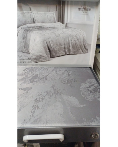 Постельное белье Maison D'or Ambre silver тенсел евро