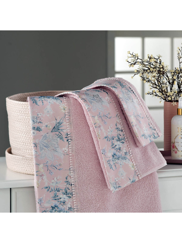Набор полотенец Tivolyo Home Hena pembe 50x100; 75x150