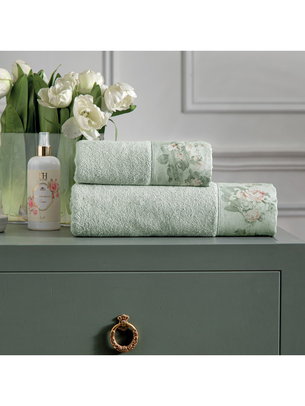 Набор полотенец Tivolyo Home Nostalgia mint 50x100; 75x150