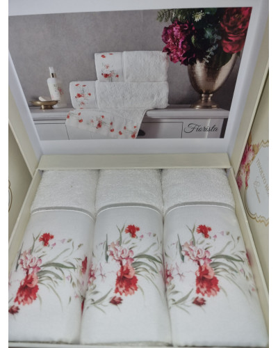 Кухонные полотенца Tivolyo Home Fiorista 3-30x50