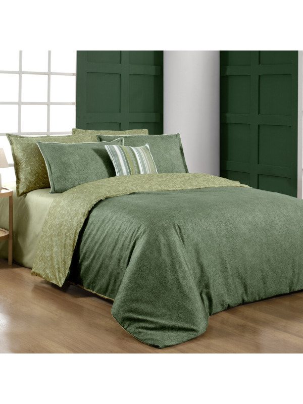 Постільна білизна Sarev Berlina yesil сатин digital євро