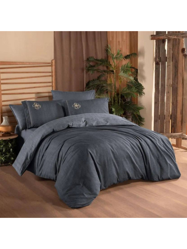 Постельное белье Sarev Ederlezi gri фланель евро