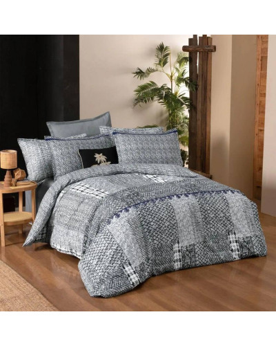 Постельное белье Sarev Vio gri фланель евро