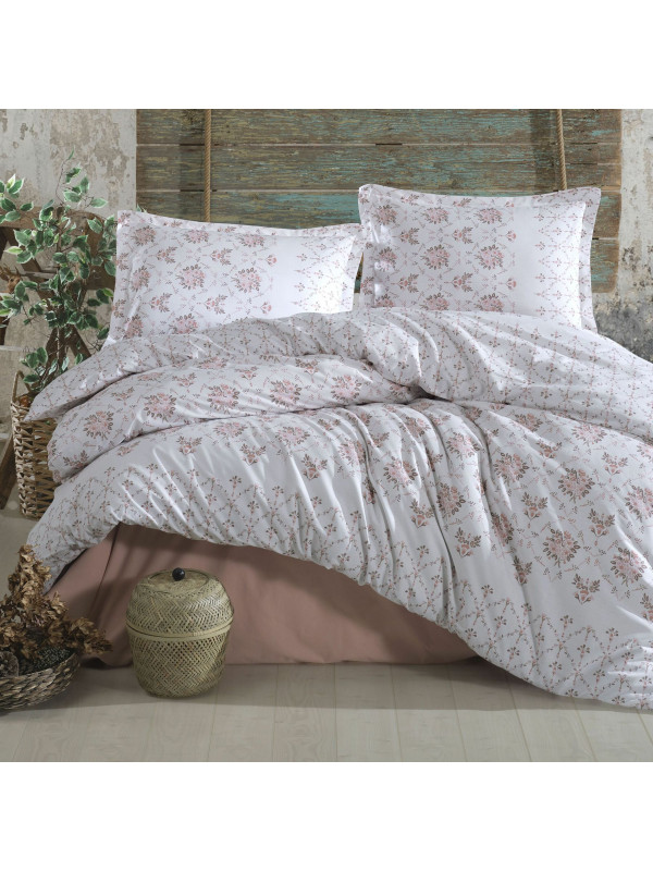 Постельное белье Clasy Krista v1 pudra ранфорс евро